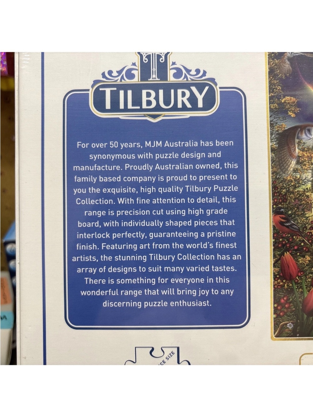 TILBURY PUZZLE Premium Series 1000-Piece Woodland Fantasy - Picture 6 of 8